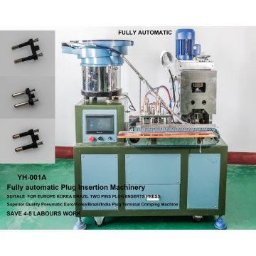 Semi-Automatic 3 Pins Plug Inserts Terminal Crimping Applicator Machine